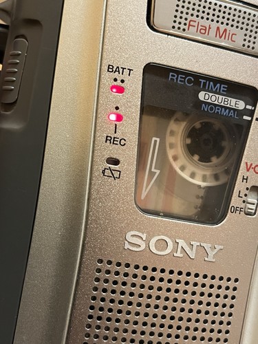 Sony portable cassette corder - sony,